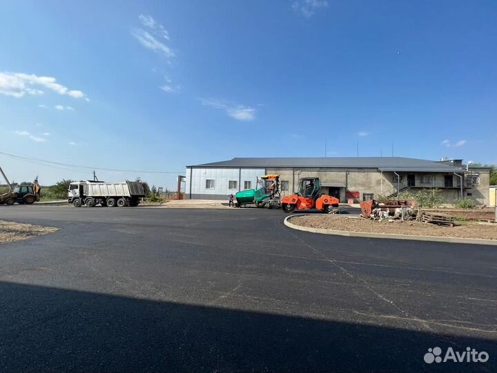 Укладка асфальта, асфальтирование территорий