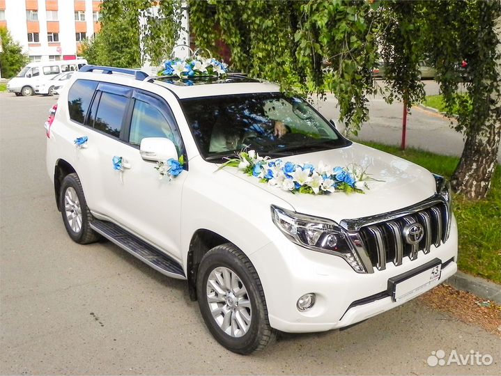 Продам свадебные украшения на машину кусты