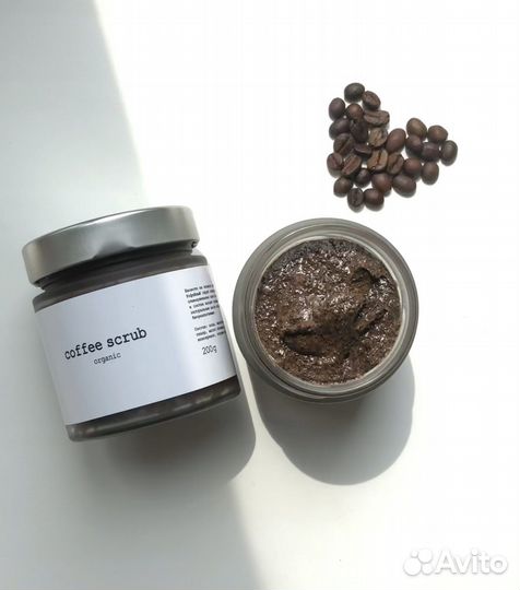 Скраб для тела кофейный. Увлажняющий