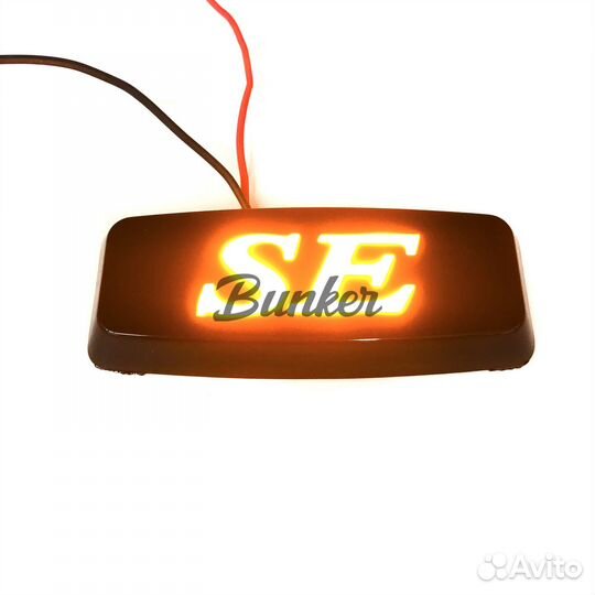 Поворотники LED SalMan SE с подсветкой yellow