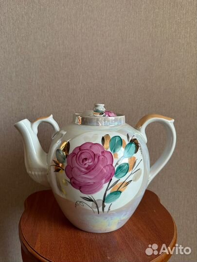 Чайник доливной СССР Дулево