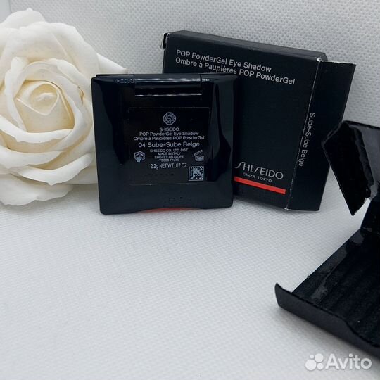 Shiseido Powder Gel Eyeshadow моно-тени