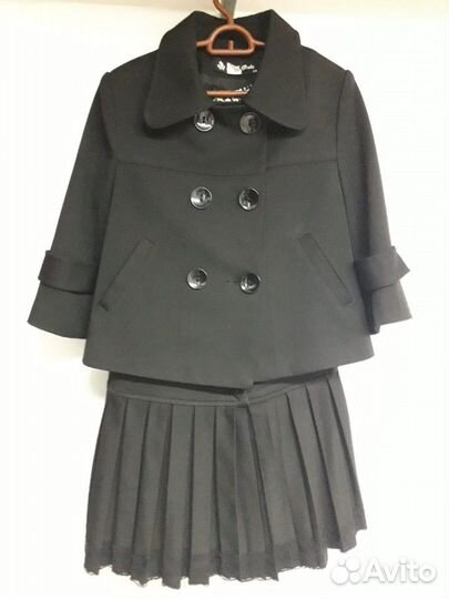 Школьный сарафан для полненькой девочки р.134-140