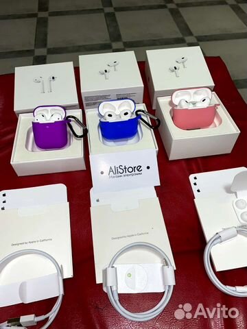 AirPods 2, Pro 2, 3 + чехол в подарок