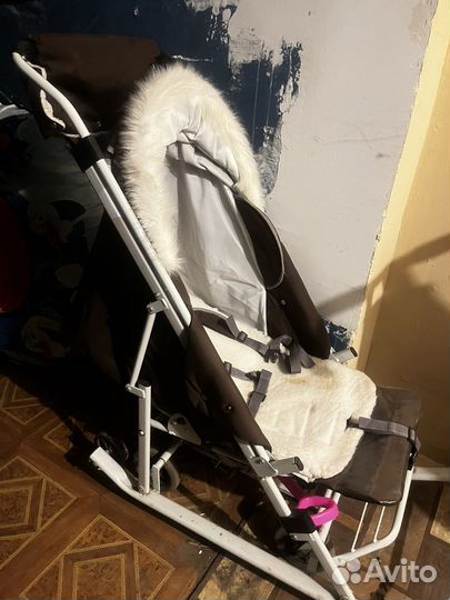 Коляска санки