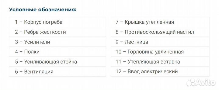 Погреб уют от производителя