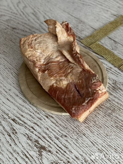 Копченое домашнее сало