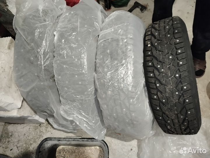 Штампы на зимней резине r15