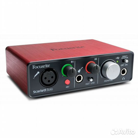 Звуковая карта focusrite scarlett