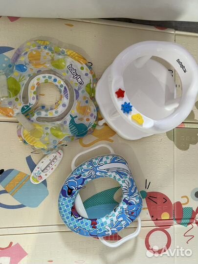 Сидушка на унитаз, стульчик для купания и т. д