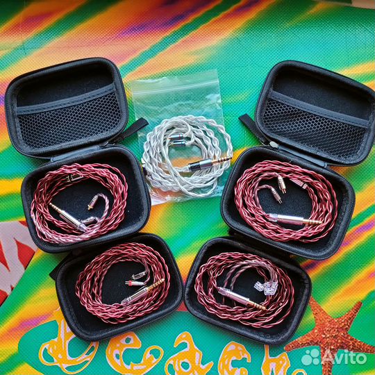 Кабели для наушников IvipQ и Kbear с джеком 4,4 мм