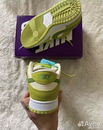 Кроссовки Nike Sb Dunk Low Apple Green