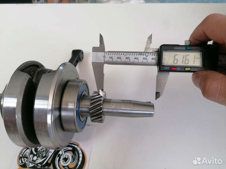 Коленвал 163fml, 164fml CG-200cc