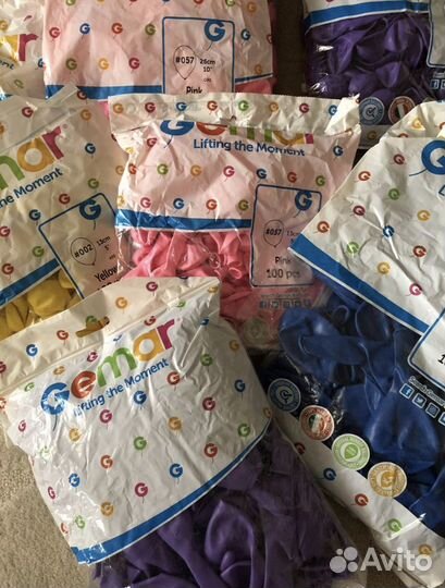 Шары латексные Gemar