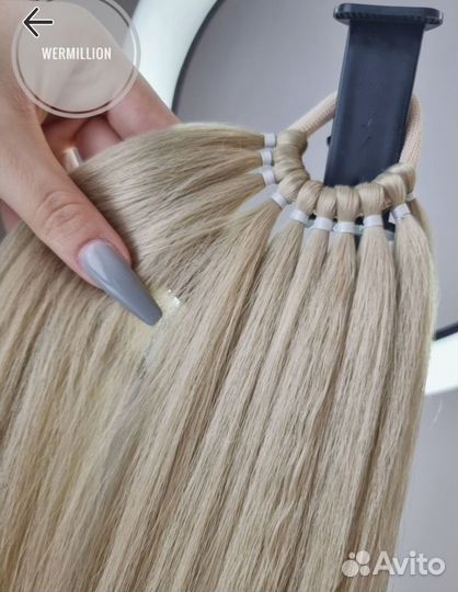 Хвост / шиньон из волос