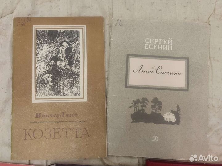 Книги Герцен Майн Рид Гюго Есенин Верн