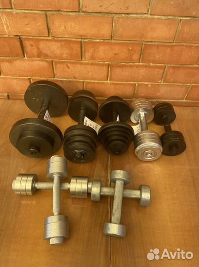 Гантели разборные
