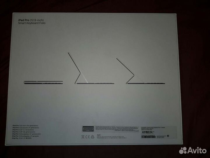 Чехол клавиатура для iPad pro 12 9