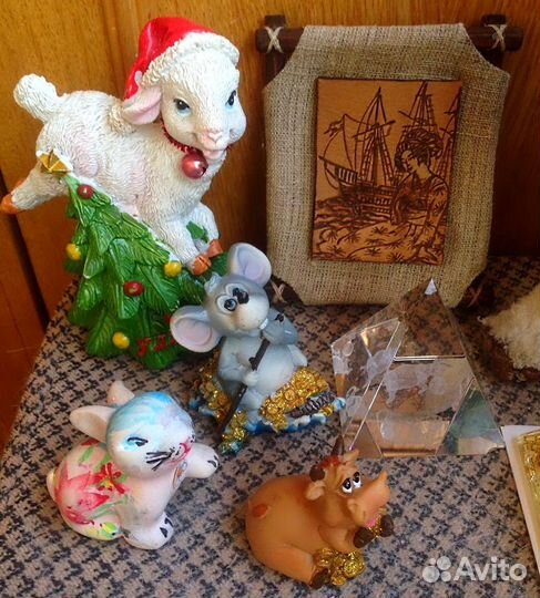 Панно, фигурки, статуэтки стекло