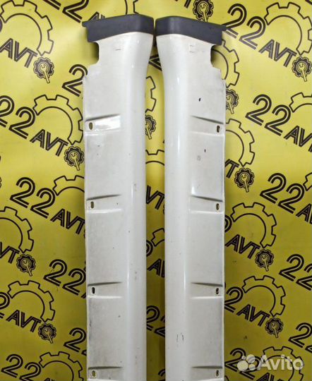 Накладки на порог обвес комплект Honda Cr-V RD1