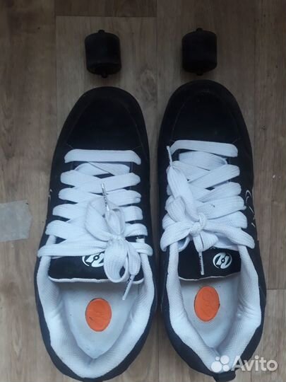 Кроссовки на роликах heelys