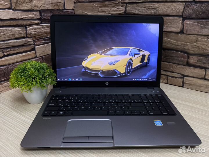 Надежный офиcный ноутбук HP 8gb/SSD