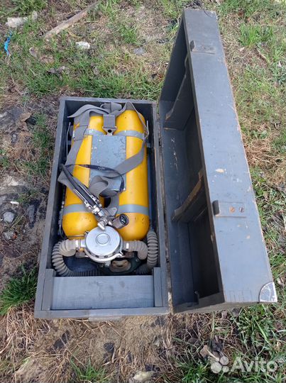 Акваланг б/у, дыхательный аппарат