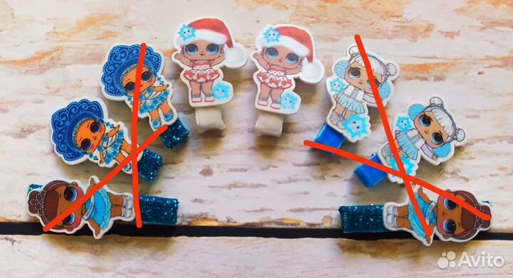 Новогодние бантики/заколки