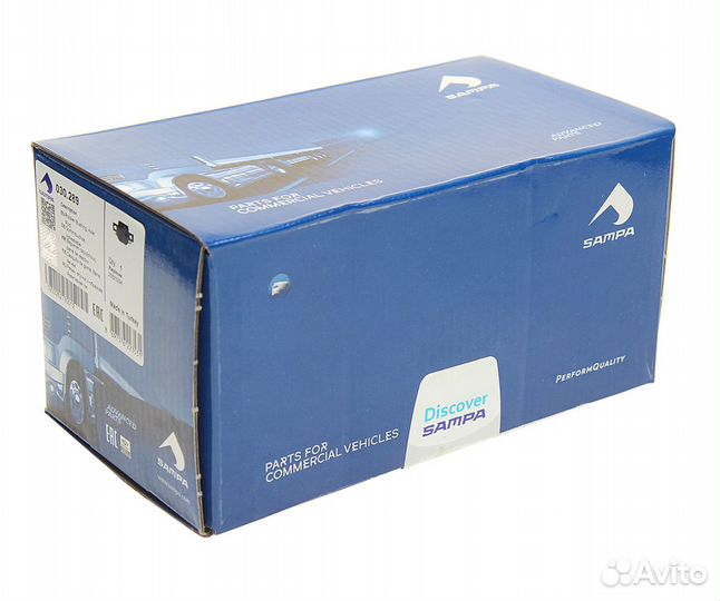 Сайлентблок volvo тяги реактивной (21x115) sampa