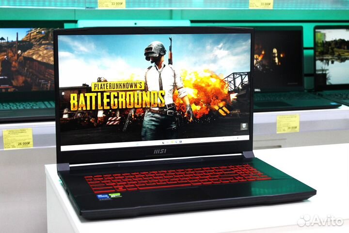 Игровой ноутбук MSI Katana 17 / RTX 3050