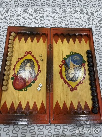 Нарды ручной работы