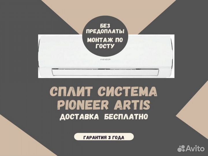 Сплит система / кондиционер c установкой