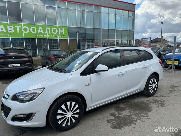 Opel Astra 1.6 МТ, 2014, 185 537 км