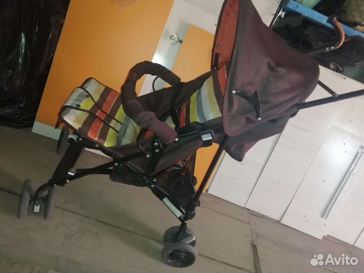Прогулочная коляска трость бу