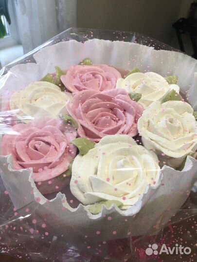 Букеты, композиции из зефира