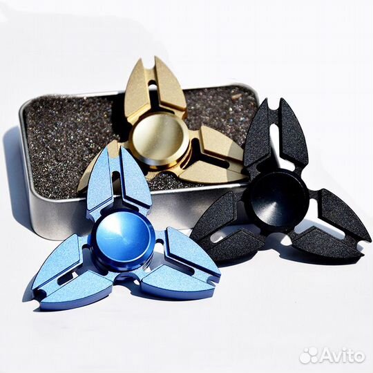 Металлический спиннер звезда