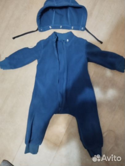 Комбинезон флисовый 80 86