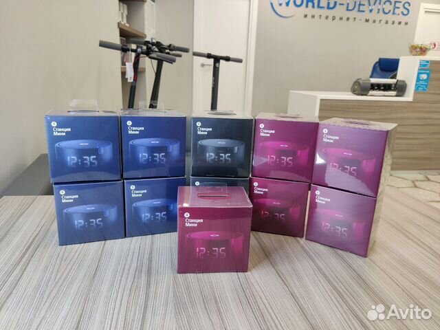 Яндекс станция мини с часами