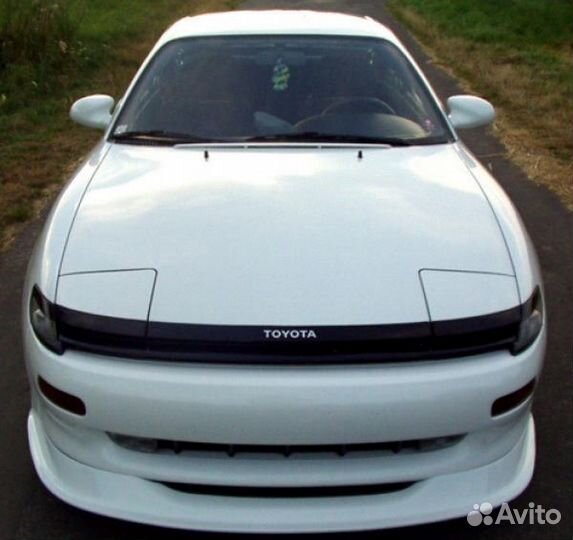 Накладка на передний бампер Toyota Celica T18