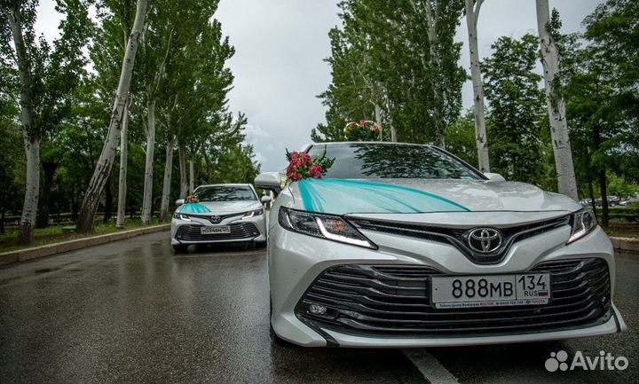 Свадебные украшения на авто машину