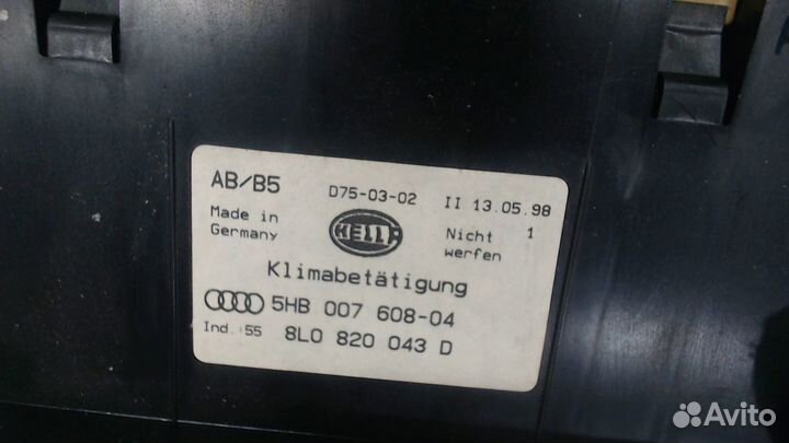 Переключатель отопителя Audi A4 (B5), 1997
