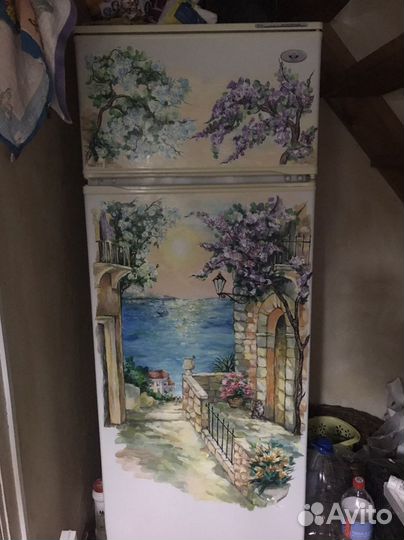 Роспись мебели, холодильников