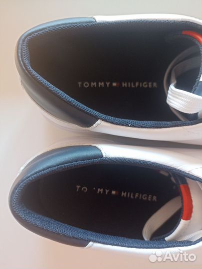 Tommy hilfiger кеды. Оригинал. Новые. Натур. Кожа