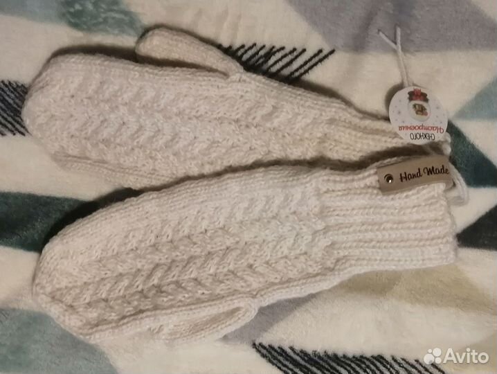 Варежки ручной работы