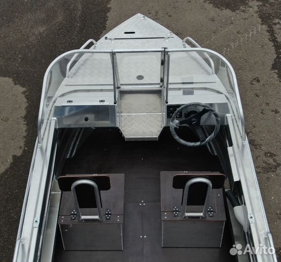 Новая лодка нерегистрат Неман 400 PRO алюминиевая