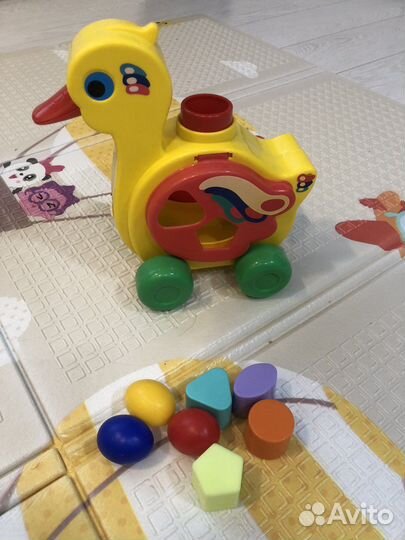 Развивающие игрушки сортеры