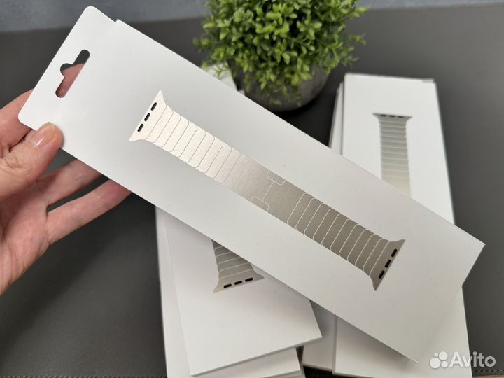 Оригинал Apple Watch Link Bracelet Natural ремешок