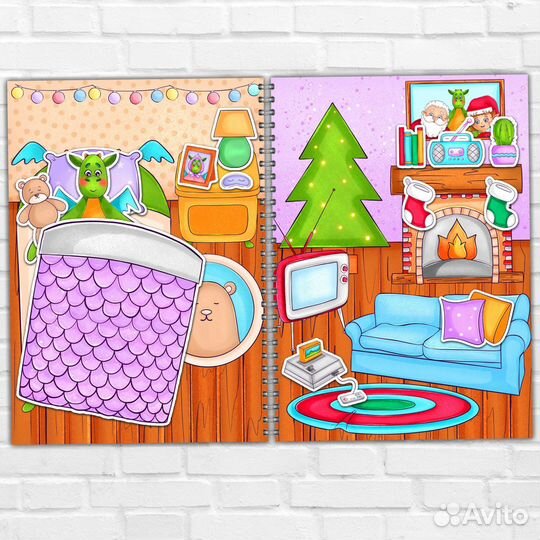 Домик на липучках 