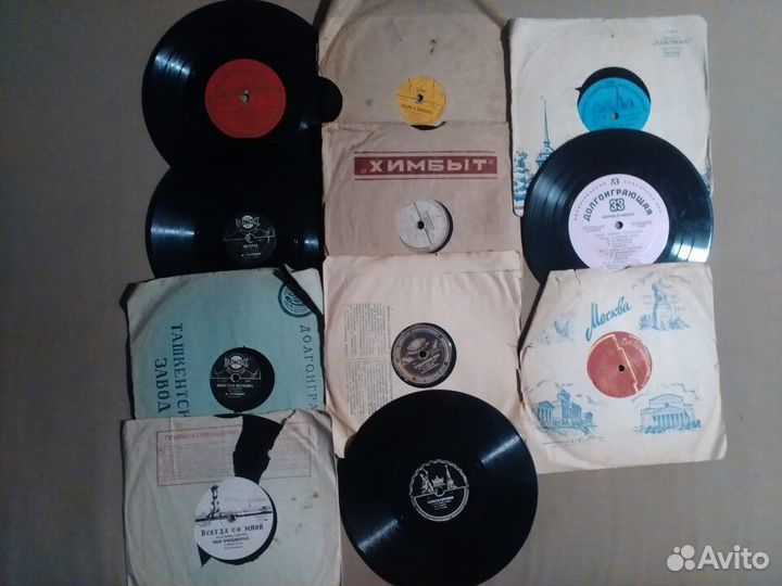 Виниловые пластинки миньоны