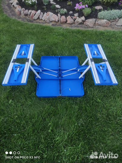 Стол-чемодан раскладной туристический